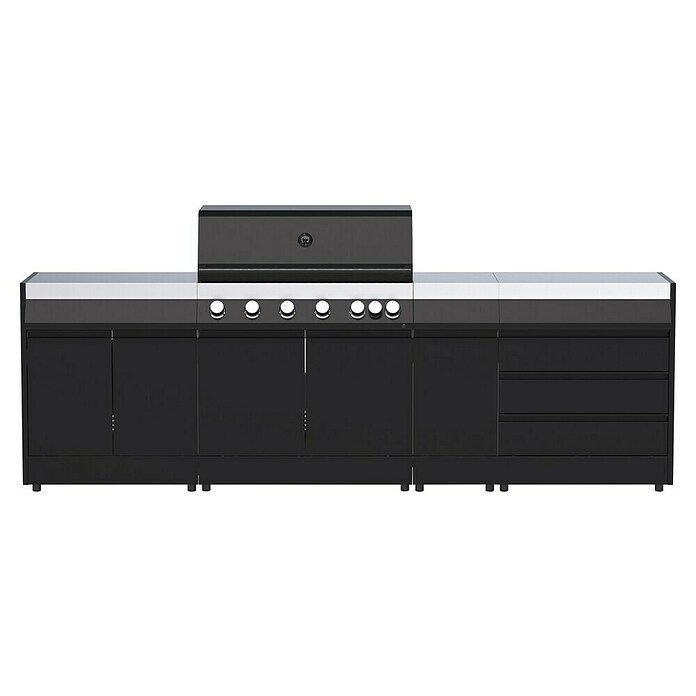 Kingstone The Quad Gasgrill Six (Anzahl Brenner: 6 Stk.) | BAUHAUS