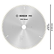 Bosch Kreissägeblatt (Durchmesser: 305 mm, Bohrung: 30 mm, Anzahl Zähne: 96 Zähne)