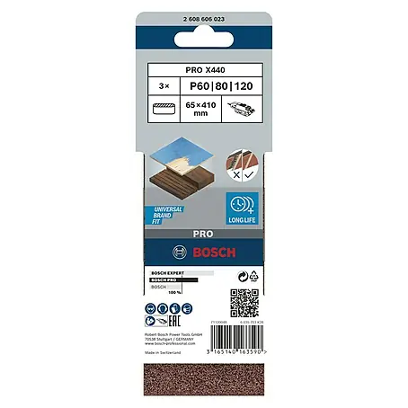 Bosch  Schleifband-Set X440 Best for Wood and Paint