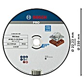 Bosch Professional Trennscheibe Standard for Stone (Durchmesser Scheibe: 230 mm, Stärke Scheibe: 3 mm, Gerade) | BAUHAUS