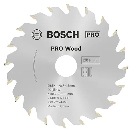 Bosch  Kreissägeblatt Standard for Wood
