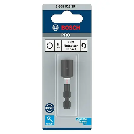 Bosch Inserto para llaves de vaso Impact Control