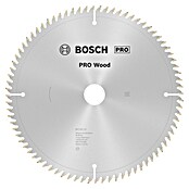 Bosch Kreissägeblatt (Durchmesser: 254 mm, Bohrung: 30 mm, Anzahl Zähne: 80 Zähne)