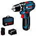 Bosch Professional Taladro atornillador de batería GSR 12V-15 