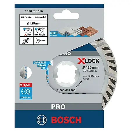 Bosch Professional X-Lock Diamant-Trennscheibe Standard for Universal