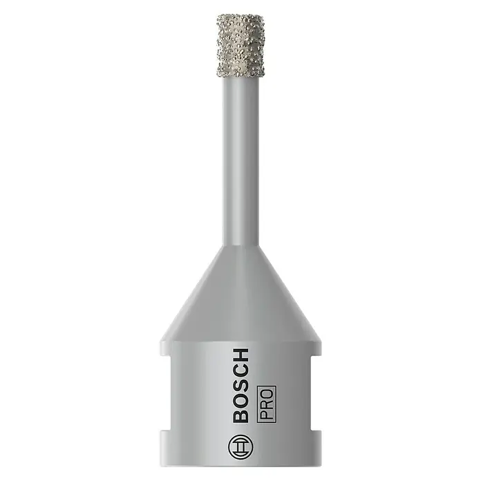 Bosch Diamant-Trockenbohrer Dry Speed - Durchmesser: 6 mm - Diamant-Bohrkrone von Bosch Pro für präzise Bohrlöcher in harten Materialien, ideal für Fliesen und Keramik. Robust und langlebig.