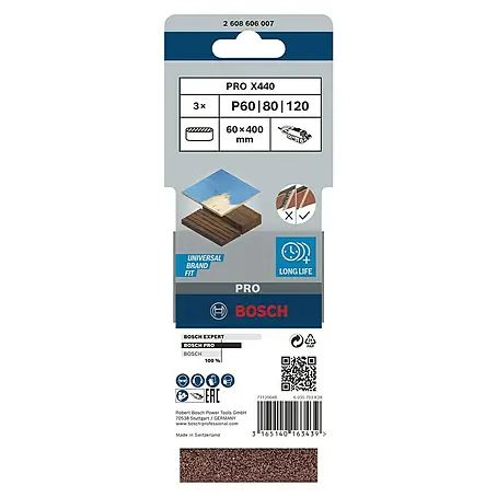Bosch  Schleifband-Set X440 Best for Wood and Paint