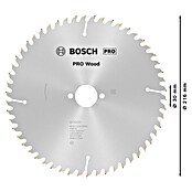 Bosch Disco de sierra (Diámetro: 216 mm, Orificio: 30 mm, Número de dientes: 54 dientes)