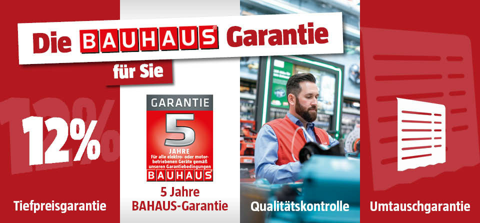 BAUHAUS Garantien
