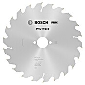 Bosch Disco de sierra (Diámetro: 216 mm, Orificio: 30 mm, Número de dientes: 22 dientes)