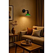 Aplique de pared Antiquar (40 W, Verde, L x An x Al: 24 x 19 x 22 cm)