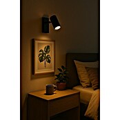 Briloner Foco de pared Run (40 W, L x An x Al: 80 x 120 x 123 mm, Negro, GU10) | BAUHAUS