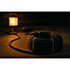 Tubo flexible PVC (EN 32, 10 m, PVC, 320 N, Negro)