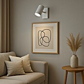 Briloner Foco de pared Run (40 W, L x An x Al: 80 x 120 x 123 mm, Blanco, GU10) | BAUHAUS
