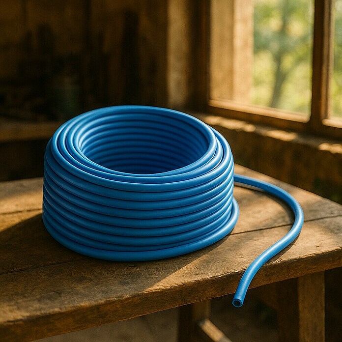 Bricable Cable unipolar neutro (H07Z1-K, Número de cables: 1, 50 m, Azul, 4 mm²) | BAUHAUS