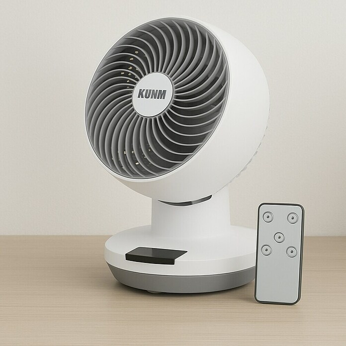 HJM Ventilador de sobremesa CIR579 (Blanco) | BAUHAUS