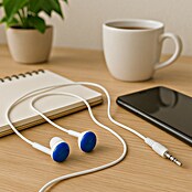Vivanco Auriculares In Ear Stereo (Azul, Longitud del cable: 1,2 m) | BAUHAUS