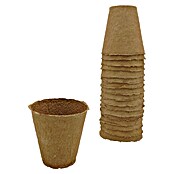 Nature Kweekpot (Ø x h: 8 x 8,5 cm, Hout, Bruin) | BAUHAUS