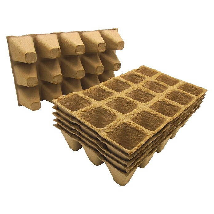 Nature Kweekpot (Hout, Bruin, l x b x h: 4 x 4 x 5 cm) | BAUHAUS