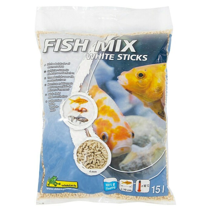 Ubbink Vijvervisvoer Fish Mix® - White Sticks (1,2 kg) | BAUHAUS