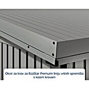 EcoStar Okvir za krov  (Namijenjeno za: EcoStar spremišta Tip 2, Siva) | BAUHAUS