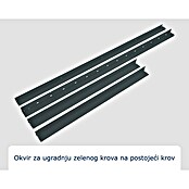 EcoStar Okvir za krov  (Namijenjeno za: EcoStar spremišta Tip 1, Antracit) | BAUHAUS