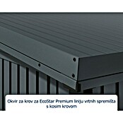 EcoStar Okvir za krov  (Namijenjeno za: EcoStar spremišta Tip 1, Antracit) | BAUHAUS