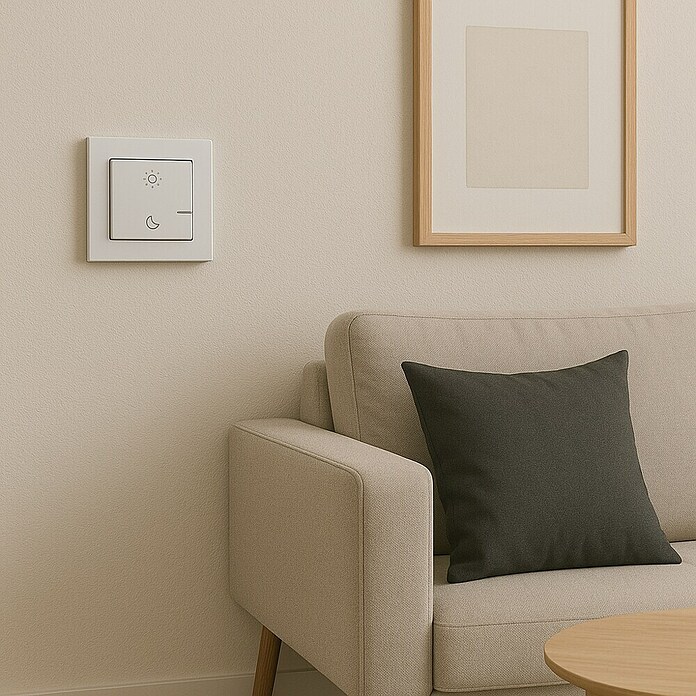 Legrand Valena Next with Netatmo Conmutador Día/Noche (Blanco, Montaje en la pared) | BAUHAUS