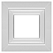 Solid Elements Kunststofffenster Q71 Supreme (B x H: 60 x 60 cm, Links, Weiß)