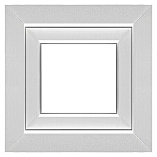 Solid Elements Kunststofffenster Q71 Supreme (B x H: 60 x 60 cm, Rechts, Weiß)