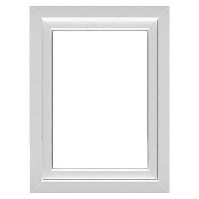 Solid Elements Kunststofffenster Q71 Supreme (B x H: 90 x 120 cm, Rechts, Weiß)