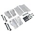 Dioco Smartwall Kit de accesorios para poste de pared 