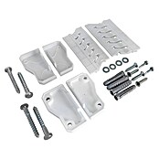 Dioco Smartwall Kit de accesorios para poste de pared (Blanco, Específico para: Postes de pared Smartwall) | BAUHAUS