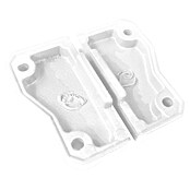 Dioco Smartwall Kit de accesorios para poste de pared (Blanco, Específico para: Postes de pared Smartwall) | BAUHAUS