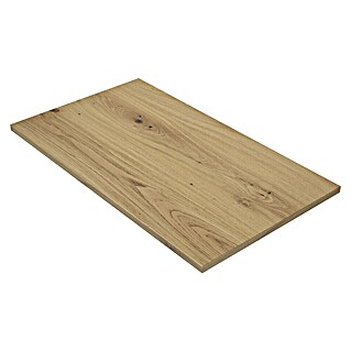 Encimera para lavabo (L x An x Al: 46 mm x 61 cm x 1,9 cm, Roble)
