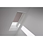 Velux Dachfensterrollo RSL PK06 4167KWL (Farbe: Taupe - 4167KWL, Farbe Schiene: Weiß, Solarbetrieben) | BAUHAUS