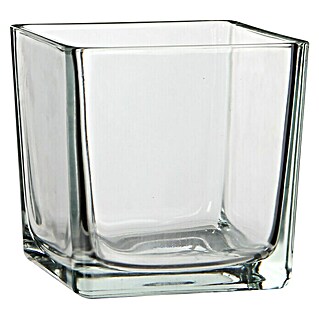 Vaza (D x Š x V: 14 x 14 x 14 cm, Prozirno, Staklo)