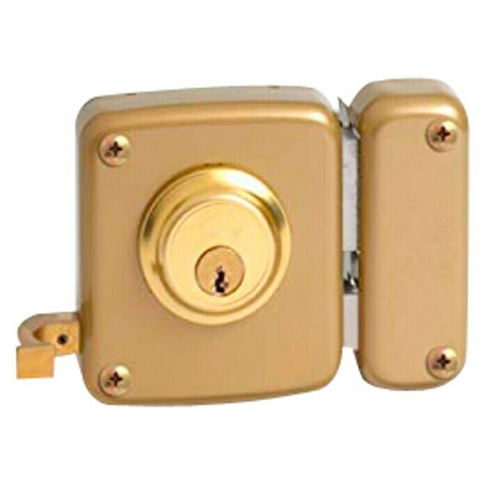 JiS Cerradura con cerrojo 12-8 (Tipo de cerradura: Cerradura de bombín, DIN-Izquierda, Puerta exterior)