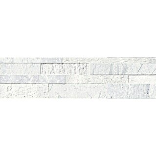 Revestimiento de pared Zion (15,3 x 58,9 cm, Blanco, Mate)