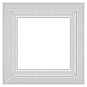 Solid Elements Kunststofffenster Q60 (B x H: 75 x 75 cm, DIN Anschlag: Links, Weiß)