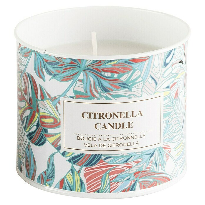 Citronella-Kerze Tessa (1 Stk., Ø x H: 9,5 x 8 cm, Bunt) | BAUHAUS