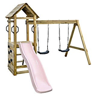 Swing King Dječja ljuljačka Maria (Š x D: 235 x 300 cm, Drvo, Roza)