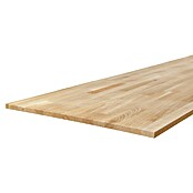 Exclusivholz Leimholzplatte Eiche slim (Eiche, Qualitätsstufe Leimholzplatte: B/C, 1 200 x 400 x 12,5 mm) | BAUHAUS