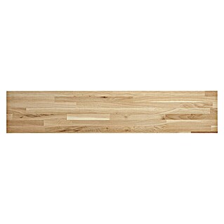 Exclusivholz Leimholzplatte Eiche slim (Eiche, Qualitätsstufe Leimholzplatte: B/C, 1 200 x 200 x 12,5 mm)
