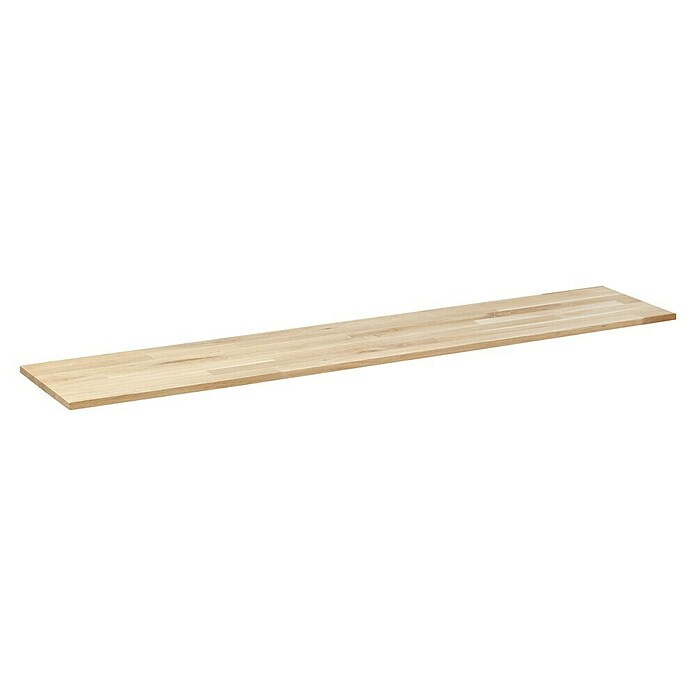 Exclusivholz Leimholzplatte Eiche slim (Eiche, Qualitätsstufe Leimholzplatte: B/C, 1 200 x 200 x 12,5 mm) | BAUHAUS