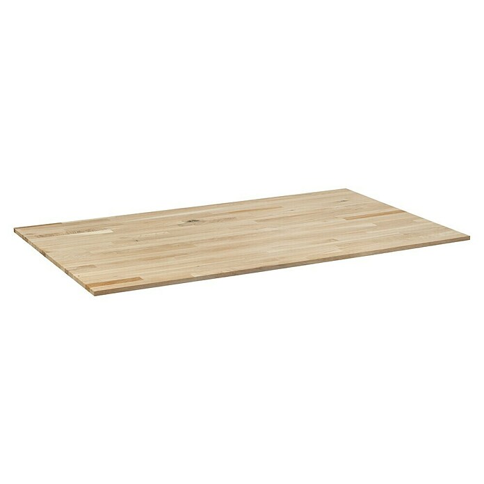 Exclusivholz Leimholzplatte Eiche slim (Eiche, Qualitätsstufe Leimholzplatte: B/C, 1 200 x 600 x 12,5 mm) | BAUHAUS