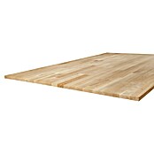 Exclusivholz Leimholzplatte Eiche slim (Eiche, Qualitätsstufe Leimholzplatte: B/C, 1 200 x 600 x 12,5 mm) | BAUHAUS