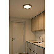 Eglo Fueva 6 Downlight LED empotrable (7,5 W, Ø x Al: 16,5 x 2 cm, Níquel, Blanco cálido) | BAUHAUS