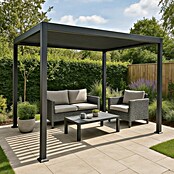 Sunfun Pérgola Palma (L x An x Al: 300 x 300 x 230 cm, Antracita)