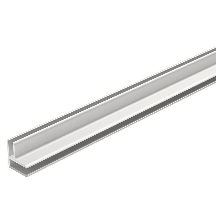 Inspiro Perfil esquinero exterior (L x An x Al: 2.600 x 20 x 12 mm, Aluminio, Plata) | BAUHAUS